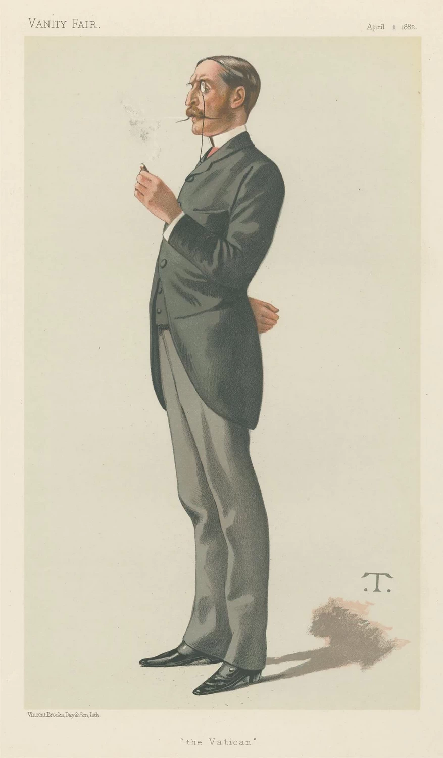Théobald Chartran-38-Politici - Vanity Fair - Signor George Errington - Yale Centre for British Art